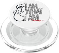 Popeye "I AM WHAT I AM" Signature Phrase PopSockets PopGrip for MagSafe