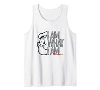 Popeye "I AM WHAT I AM" Signature Phrase Tank Top