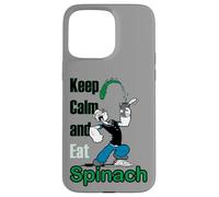 Popeye The Sailor Man Keep Calm & Eat Spinach Retro Comic Case for iPhone 15 Pro Max