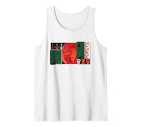 Popeye The Sailor Man & Olive OYL Vs Bluto Retro Comic Tank Top