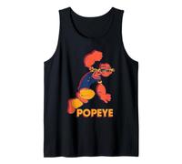 Popeye The Sailor Man Pop Art Retro Comic Tank Top