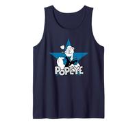 Popeye The Sailor Man Pop Art Star Retro Comic Tank Top
