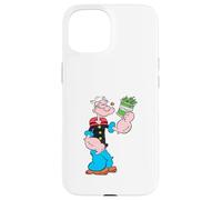 Popeye the Sailor Man Spinach - Retro 1929 Cartoon Art Case for iPhone 15