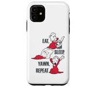 Popeye The Sailor Man Swee'Pea Eat Sleep Yawn Repeat Case for iPhone 11