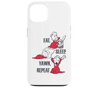 Popeye The Sailor Man Swee'Pea Eat Sleep Yawn Repeat Case for iPhone 13
