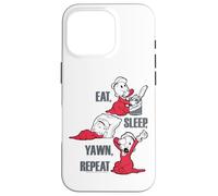 Popeye The Sailor Man Swee'Pea Eat Sleep Yawn Repeat Case for iPhone 16 Pro