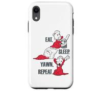 Popeye The Sailor Man Swee'Pea Eat Sleep Yawn Repeat Case for iPhone XR