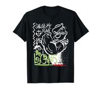 Popeye The Sailor Man The Legend Graffiti Retro Comic T-Shirt