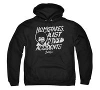 popfunk Bob Ross Happy Accidents Unisex Hoodie, Black, Large