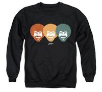 popfunk Bob Ross Traffic Light Unisex Sweatshirt, Black, X-Large