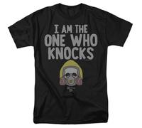 popfunk Breaking Bad I Am The One Who Knocks Unisex T Shirt, Black