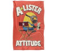 popfunk Minions And Monsters A Lister Attitude Silky Touch Super Soft Throw Blanket 91 x 147 Cm