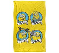 popfunk Minions And Monsters Film Crew Silky Touch Super Soft Throw Blanket 91 x 147 Cm