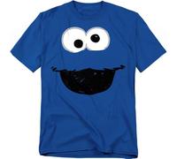 popfunk Sesame Street Elmo Crayon Sketch Unisex T Shirt, Red