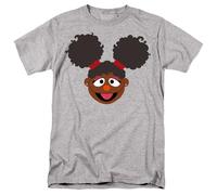 popfunk Sesame Street Gabrielle Face Unisex T Shirt, Athletic Heather