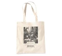 popfunk Star Wars Yoda Empire Strikes Back Degoba System Grocery Travel Reusable Tote Bag, Natural, 38X42Cm