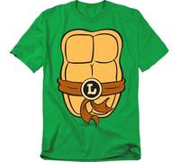 popfunk TMNT Leonardo Chest Unisex T Shirt, Kelly Green