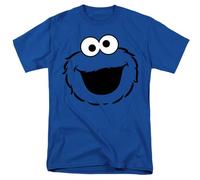 popfunk Unisex Sesame Street Oscar the Grouch Full Face Unisex T Shirt, Kelly Green T-Shirt (Pack of 1)