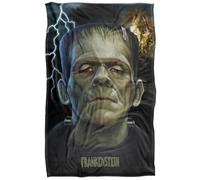 popfunk Universal Monsters Frankenstein Head Silky Touch Super Soft Throw Blanket 91 x 147 Cm