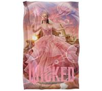 popfunk Wicked Glinda Upland Bubble Poster Silky Touch Super Soft Throw Blanket 91 x 147 Cm