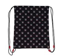 Popgear Boy's WWE All Over Logo Boys Gym Bag | Official Merchandise Luggage Kids Luggage, Black, One Size UK
