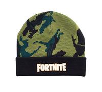 Popgear Fortnite Boys Emotes Camo Beanie, Green,