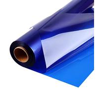 POPGIFTU Cellophane Wrap Roll Royal Blue | Unfolded 86CM Wide X 30M Long | 3Mil Thick Translucent Royal Blue | Gifts, Baskets,Treats, Cellophane Wrapping Paper | Colorful Cello Décor, Decorations