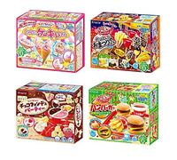 Popin' Cookin' DIY Kit Japaneese Snack Boxes Assortment 4pcs Kracie Party Children Ninjapo