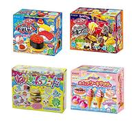 Popin' Cookin' Japaneese DIY Kit Assortment 4pcs Kracie Children Party Snack Boxes Ninjapo