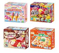 Popin' Cookin' Japaneese DIY Kit Assortment 4pcs Kracie Children Snack Food Ninjapo