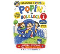 POPÍN Y LA BOLA LOCA | Las Aventuras de Popín: Cuento para aprender a leer en mayúsculas · Nivel 1 · Primeros lectores: 2