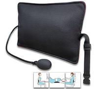 POPIPEN Lumbar Support Pillow for Office Chair and Car Seat, with Adjustable Internal Air System, Use for Back Cushion for Office, Car, Home, Travel