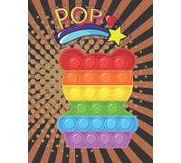popit Bear fidget toy notebook: 120 pages college Ruled school writing book - Fidget toy writing pad - Sensory notebook (image only)