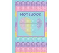 POPIT NOTEBOOK FOR KIDS AGES 4-8: A Notebook for Kids with Both Wide Ruled Pages and Sketch pages | Learn To Write and Draw Journal | Journals for Kids | 100 Pages 6 x 9 Inches