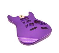 Poplar Body Metal Purple Electric Guitar Body Bright Guitar Assembly Modified Electric Guitar DIY Instrument Accessories
