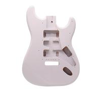 Poplar Body White Barrel Electric Guitar Body Bright Guitar Assembly Modified Guitar Instrument Accessories