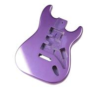 Poplar Wood Electric Guitar Body Sunburst Color Guitar Accessories Guitar Barrel Body High Gloss Finish (Color : 7 Metallic purple)