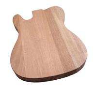 Poplar Wood Electric Guitar Body Sunburst Color Guitar Accessories Guitar Barrel Body High Gloss Finish (Color : 17 Okoume wood)