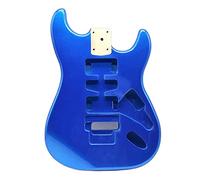 Poplar Wood ST Electric Guitar Body Metallic Blue Guitar Barrel Guitar Accessories Guitar Parts Guitar body replacement