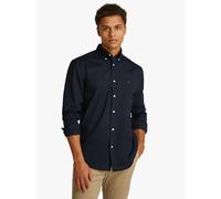 Poplin Flex Shirt Dark Blue