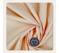 Poplin Polycotton Fabric by The Metre UK, 45 inch Wide Cotton Polyester Fabric Material, Sewing Material, Lining Fabric, Dressmaking Fabric, Quilting Fabric, Cotton Roll Clearance Pyrhan, (Peach)