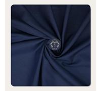 Poplin Polycotton Fabric by The Metre UK, 45 inch Wide Cotton Polyester Fabric Material, Sewing Material, Lining Fabric, Dressmaking Fabric, Quilting Fabric, Cotton Roll Clearance Pyrhan, (Navy)