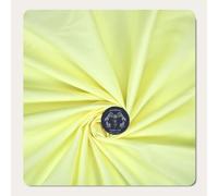 Poplin Polycotton Fabric by The Metre UK, 45 inch Wide Lemon Cotton Polyester Fabric Material, Sewing Material, Lining Fabric, Dressmaking Fabric, Quilting Lining Cloth, by Pyrhan, (Lemon)
