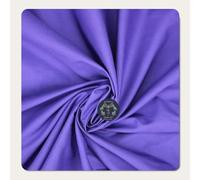 Poplin Purple Polycotton Fabric by The Metre UK, 45 inch Wide Polyester Cotton Sewing Material for Lining, Dressmaking Fabric, Quilting, Cotton Roll Clearance by Pyrhan, (Purple)