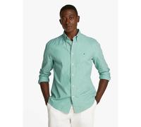 Poplin Regular Fit Shirt green striped