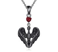 POPLYKE Rising Phoenix Necklace Sterling Silver Irish Celtic Knot Phoenix Pendant Necklace Nirvana of Phoenix Jewelry Gifts for Women