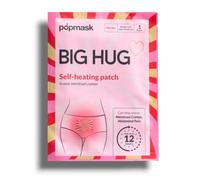 Pōpmask | Big Hug Self-Heating Patch for Menstrual Cramps | 12-Hour Relief, Single Use, One Size | Use Day or Night| Single Sheet