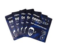 Popmask Deep Sleep Self-Heating Eye Masks for Men, Natural Steam Heat Relief for Migraines, Headaches, Allergies and Dry Eyes, 5 Eye Masks