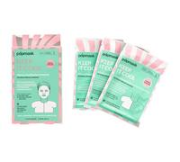Popmask Keep It Cool Aftersun Sheet Mask Set, Cooling Sunburn Relief Face, Chest & Shoulder Masks, Hydrating Korean Skincare with Aloe Vera & Hyaluronic Acid, Summer Skin Recovery Kit