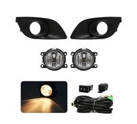 POPOIHAZ Fog Lamps For Suzuki For Swift 2011 2012 2013 2014 2015 2016 2017 Wires Harness Switch Waterproof Car LED Fog Light Day Time Running DRL(Halogen)